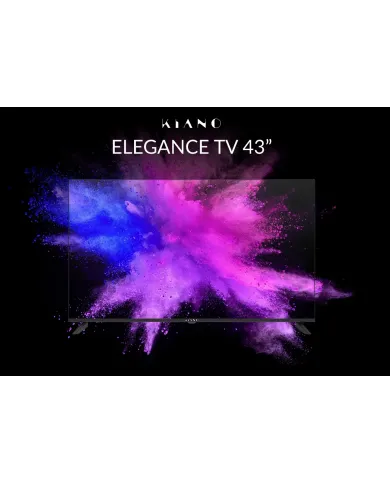 Téléviseur LED Kiano Elegance TV 43" 4K UHD