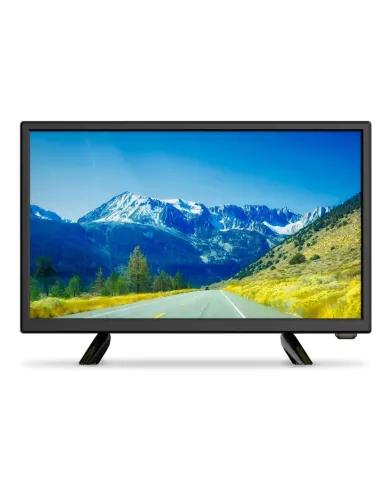 Téléviseur LED KIANO SLIMTV 19" TRAVEL Idéal pour camping-car, camion, chargeur 12V