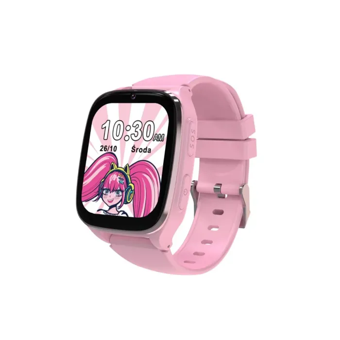Montre connectée Kiano Watch KID Princess 4G LTE + verre de protection