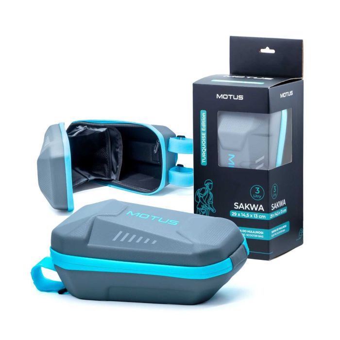Sacoche Motus taille 3L TURQUOISE EDITION pour trottinette électrique