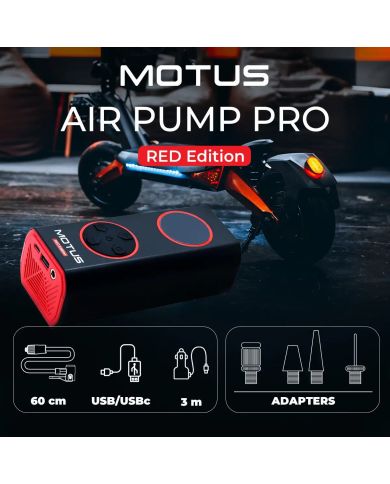 Pompe Électrique Motus Airpump Pro Red Edition
