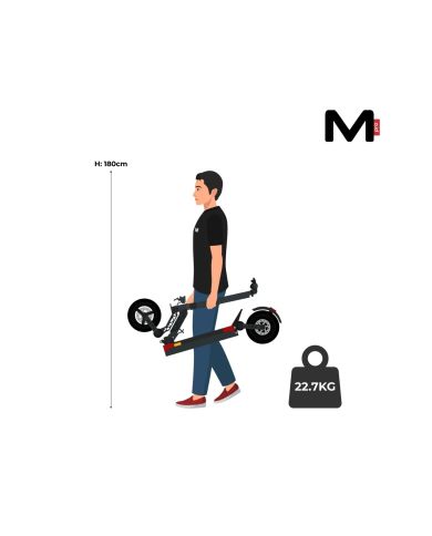 Trottinette électrique Motus Pro 10 2022 600W 20km/h