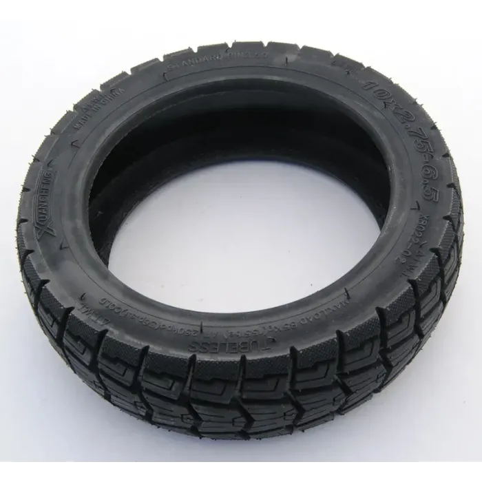 Pneu sans chambre à air 10x2.75-6.5 tout-terrain W - gel anti-crevaison