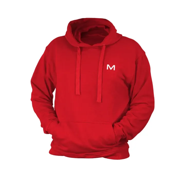 Sweat à capuche homme MOTUS taille M/L couleur rouge