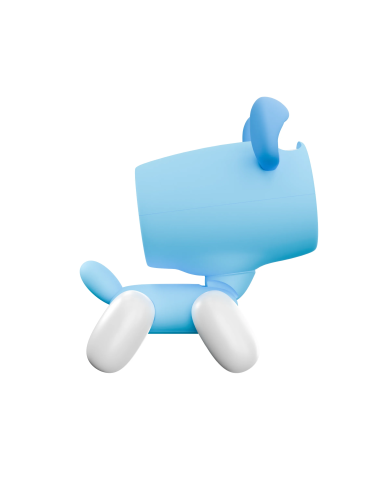 Projecteur Kiano Alpha Kid Blue - Chien