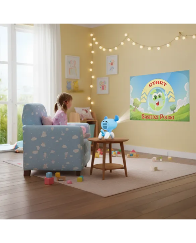 Projecteur Kiano Alpha Kid Blue - Chien