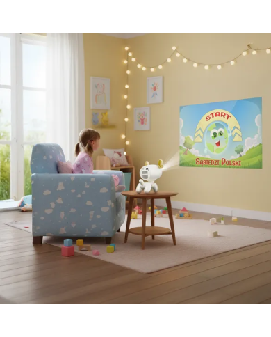 [Prévente] Projecteur Kiano Alpha Kid Jaune - Reindeer