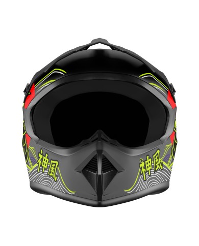 Casque Kamikaze Tokyo Drift intégral pour trottinette, VTT et vélo Electric