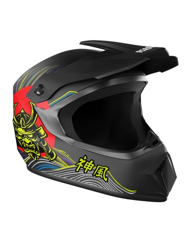 Casque Kamikaze Tokyo Drift intégral pour trottinette, VTT et vélo Electric