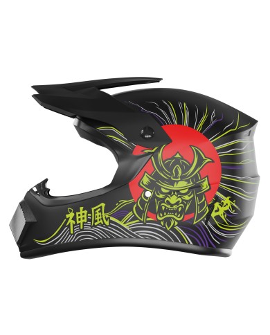 Casque Kamikaze Tokyo Drift intégral pour trottinette, VTT et vélo Electric