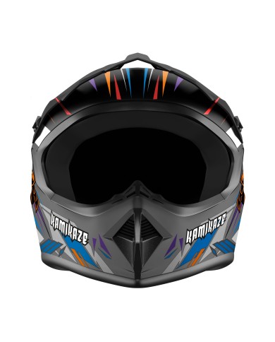 Casque Kamikaze Ninja intégral pour trottinette, VTT et vélo
