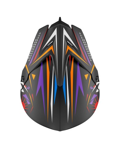 Casque Kamikaze Ninja intégral pour trottinette, VTT et vélo