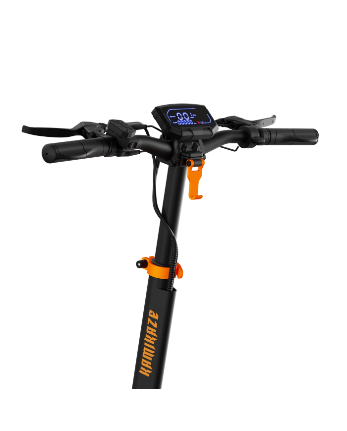 Trottinette électrique Kamikaze K1 Plus – Moteur 1000W, Batterie 48V 20Ah, 80 Km D’autonomie, Suspension, Freins Disque, Clignotants, IPX5