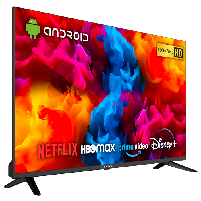 Téléviseur LED Kiano Elegance TV 32" HD Ready noir