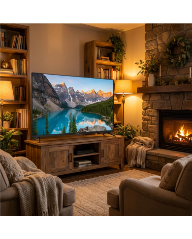 Téléviseur LED Kiano Elegance TV 32" HD Ready noir
