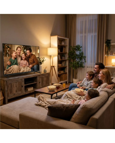 Téléviseur LED Kiano Elegance TV 32" HD Ready noir