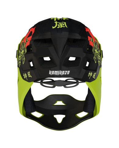 Casque à mentonnière Kamikaze RONIN Helmet Green