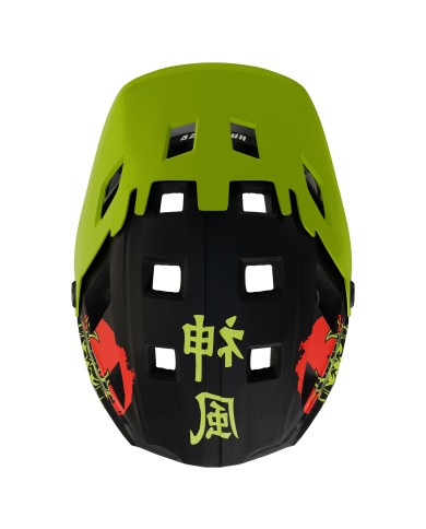 Casque à mentonnière Kamikaze RONIN Helmet Green
