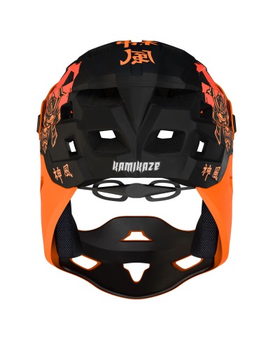 Casque à mentonnière Kamikaze RONIN Helmet Orange