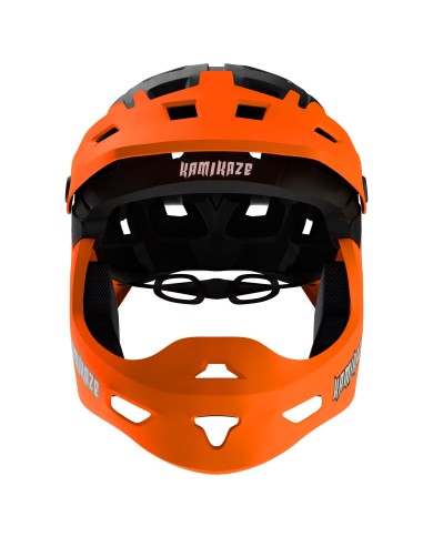 Casque à mentonnière Kamikaze RONIN Helmet Orange