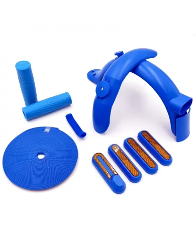 Kit bleu de personnalisation pour trottinettes électriques