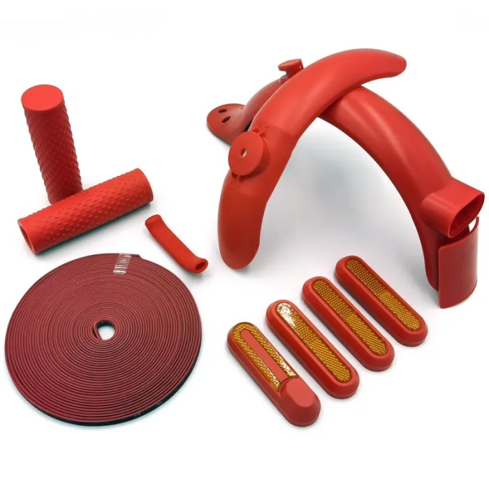 Kit rouge de personnalisation pour trottinettes électriques