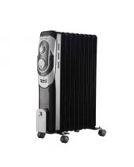 KIANO Radiateur à huile électrique 9 ailettes | 800/1200/2000W