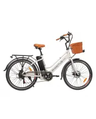 Vélo électrique Motus City White 26" Batterie 12,5 Ah