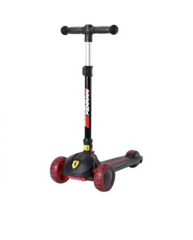 Trottinette trois roues Ferrari FXK108 Noire