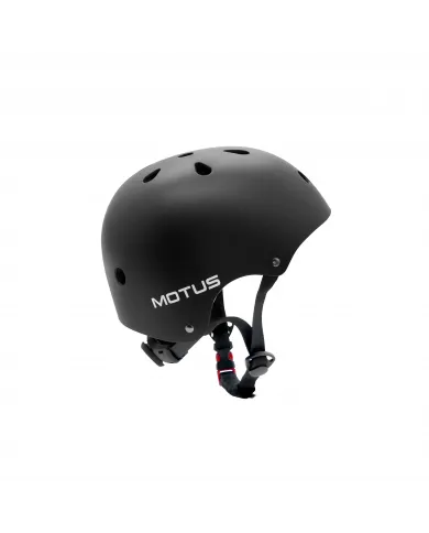 Casque MOTUS réglable noir taille M pour vélo, trottinette électrique