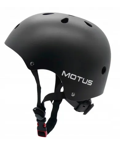 Casque MOTUS réglable noir taille M pour vélo, trottinette électrique