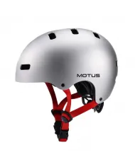 Casque de vélo pour enfant MOTUS MD-107 taille M argenté