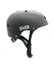 Casque de vélo réglable SIVER taille S noir