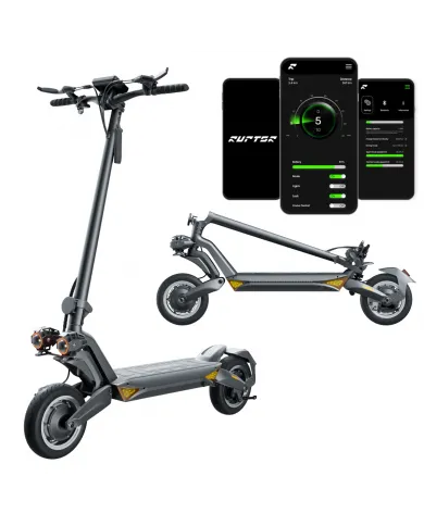 OUTLET Trottinette électrique RUPTOR R6 V2 Noir| 2x800W 17Ah 48V [C]