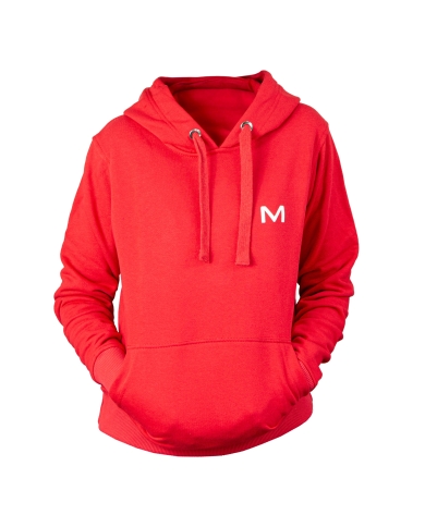 Sweat à capuche femme MOTUS taille M/L couleur rouge
