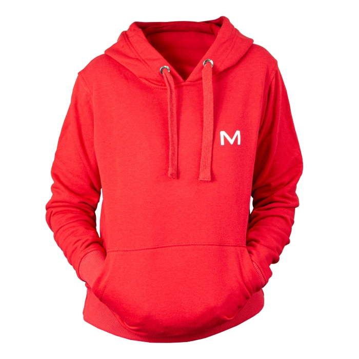 Sweat à capuche femme MOTUS taille M/L couleur rouge