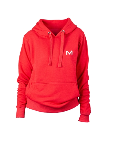 Sweat à capuche femme MOTUS taille M/L couleur rouge