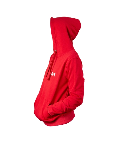 Sweat à capuche femme MOTUS taille M/L couleur rouge