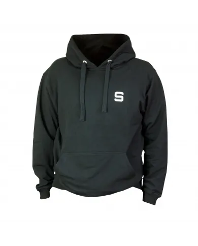 Sweat à capuche homme SIVER taille M/L couleur noire