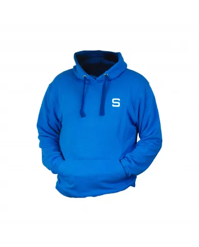 Sweat à capuche homme SIVER taille M/L couleur bleu