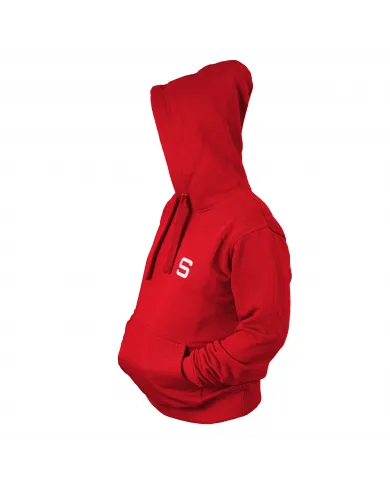 Sweat à capuche femme SIVER taille M/L couleur rouge