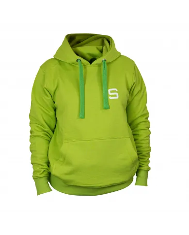 Sweat à capuche femme SIVER taille XS/S couleur vert/citron vert
