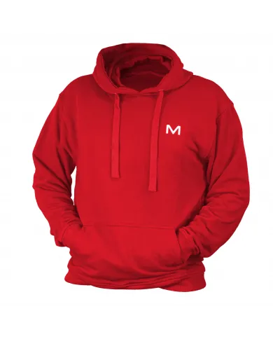 Sweat à capuche homme MOTUS taille XL/XXL couleur rouge