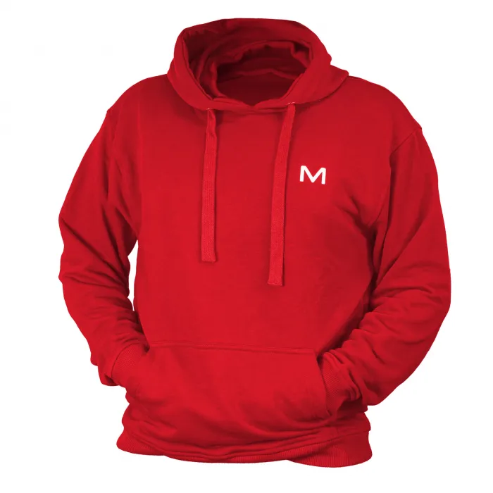 Sweat à capuche homme MOTUS taille XL/XXL couleur rouge