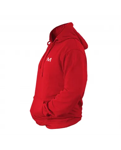 Sweat à capuche homme MOTUS taille XL/XXL couleur rouge