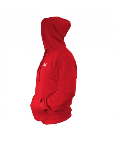 Sweat à capuche homme MOTUS taille XL/XXL couleur rouge