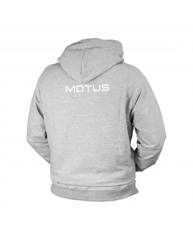 Sweat à capuche homme MOTUS taille M/L couleur gris