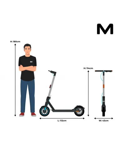 Trottinette électrique Motus Scooty 10 LITE 2022
