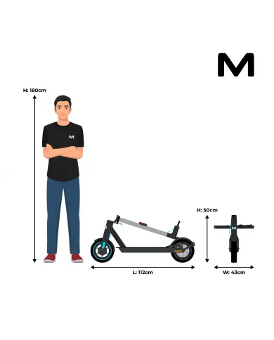 Trottinette électrique Motus Scooty 10 LITE 2022